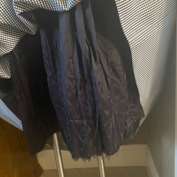 Morton Myles Vintage 80s Big Bow detail Evening Gown Gingham pattern Dress - Picture 16 of 16